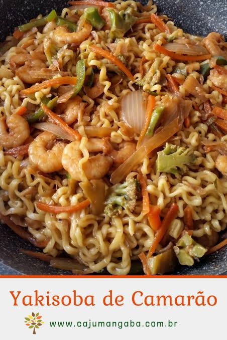 Yakissoba de Camarão 500G